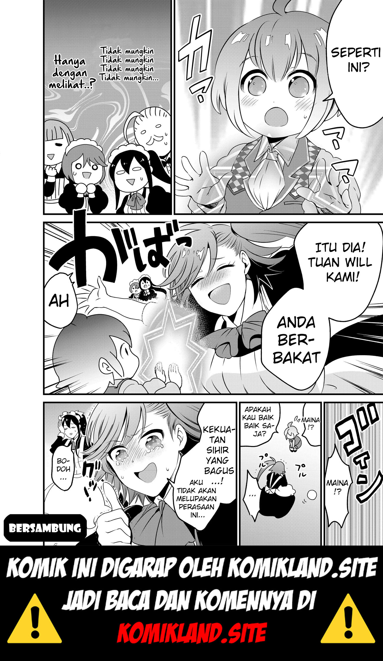 Will sama wa kyou mo mahou de asondeimasu Chapter 01 Gambar 24